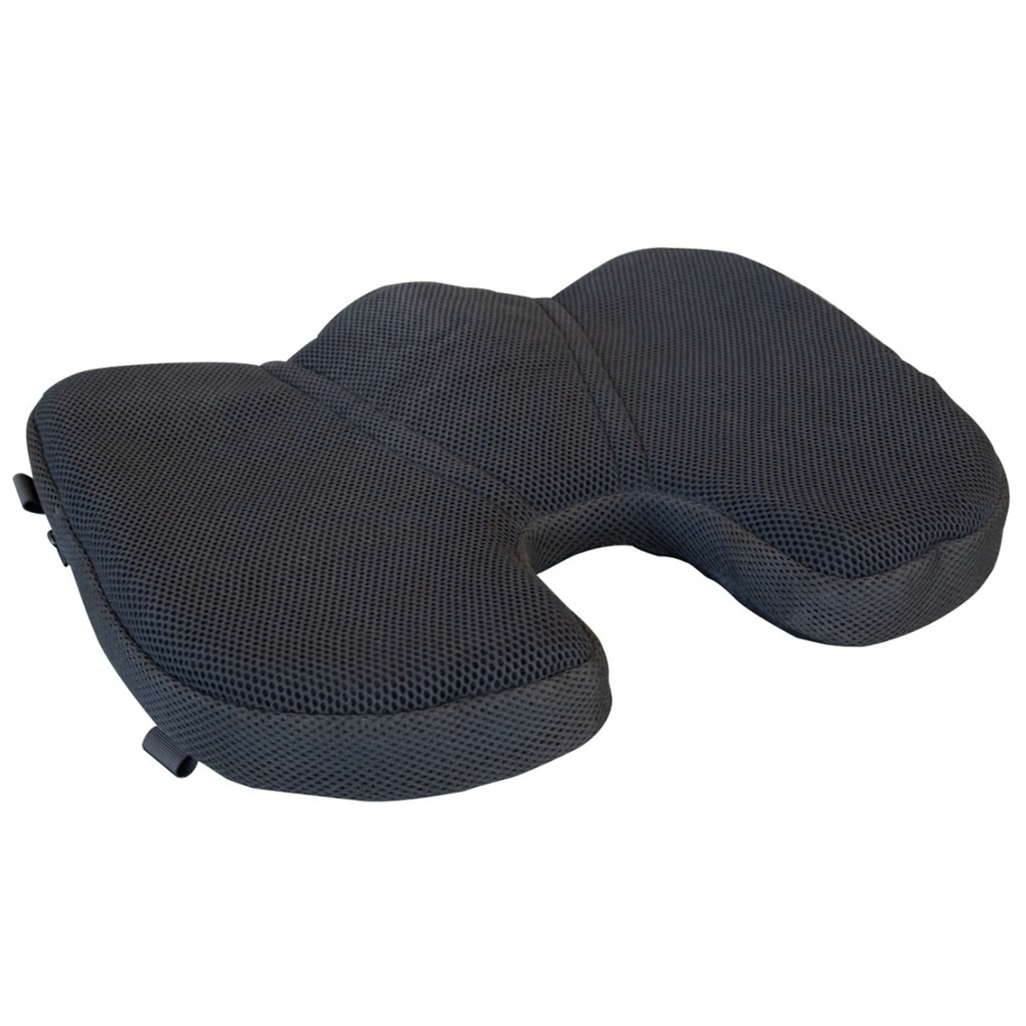 Luxor, Ergonomic Gel Chair Cushion - Black, Color Finish Black, Model# CSZZ001